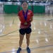 HaNeul Jeong-McDonell of St. Paul Highland Park won the singles championship in badminton.