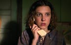 Millie Bobby Brown plays Eleven in the sci-fi horror drama ”Stranger Things.” 