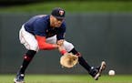 Carlos Correa fielded a grounder Tuesday in the Twins’ 2-0 victory over the Tigers at Target Field.
