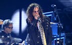 Steven Tyler, of the musical group Aerosmith, performs at the 62nd annual Grammy Awards in Los Angeles on Jan. 26, 2020. 