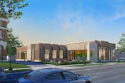 St. Paul Public Library officials revealed the final design for the Hamline Midway Library, which will be demolished and replaced by a new facility on
