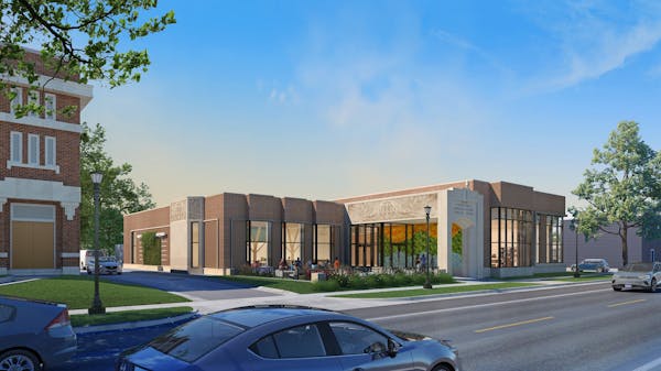 St. Paul Public Library officials revealed the final design for the Hamline Midway Library, which will be demolished and replaced by a new facility on