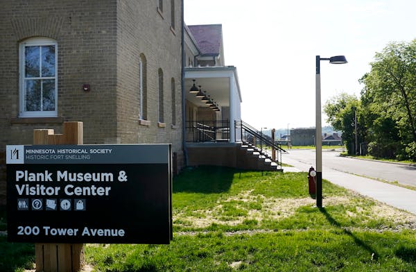 The Fort Snelling visitor center has been relocated to restored 1904 cavalry barracks. The center also addresses the fort’s role in slavery and the 