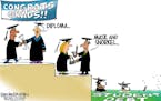 Editorial cartoon: Walt Handelsman on student debt