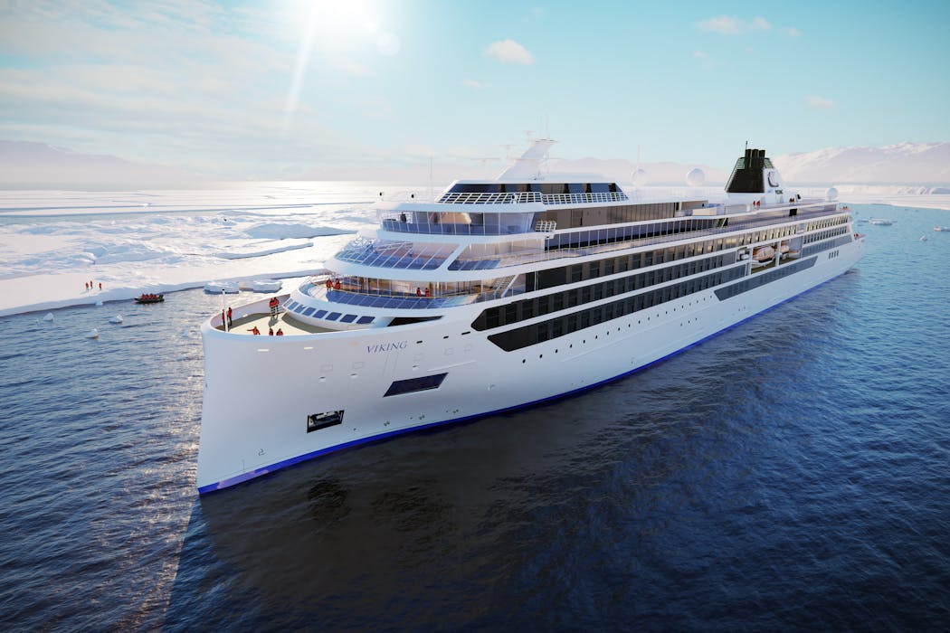 The Viking Octantis cruise ship will sail the Great Lakes.