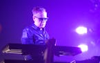 Andy Fletcher of the band Depeche Mode performs in concert during their “Global Spirit Tour” at the Capital One Arena, Sept. 7, 2017, in Washingto