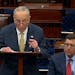 Senate Majority Leader Chuck Schumer of New York said he will give bipartisan negotiations in the Senate about two weeks, while Congress is away for a