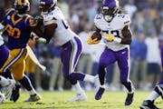 Dalvin Cook running against the Rams.