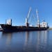 Nunalik is expected to leave the Port of Duluth-Superior on Saturday with 200 containers of kidney beans.