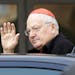 Cardinal Angelo Sodano arrives for a meeting at the Vatican, March 8, 2013. 