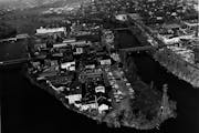 Nicollet Island in 1968.