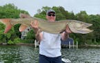 Paul Schiller of Minneapolis wanted only walleye action when he and his wife launched their boat in Minnetonka last Saturday. He got a dandy 21-inch w