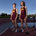 Gophers track team members Alec Basten, left, and Matthew Wilkinson are competing for the NCAA 3,000-meter steeplechase title in Eugene, Ore., this we