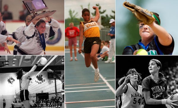 The 50 most memorable Minnesota girls from the Title IX sports era