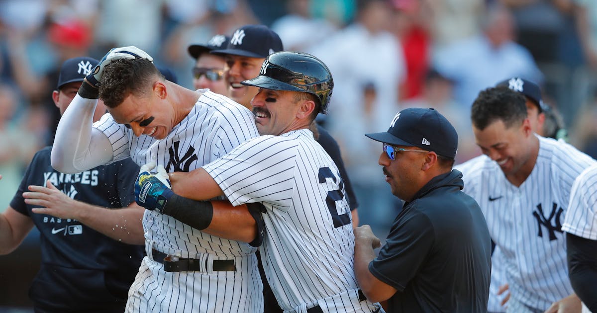 Yankees' Judge walks off Astros for 2nd time in 4 days