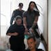 WNBA star and two-time Olympic gold medalist Brittney Griner is escorted to a courtroom for a hearing, in Khimki just outside Moscow, Russia, Monday, 
