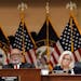 Committee Chairman Rep. Bennie Thompson, D-Miss., and Vice Chair Rep. Liz Cheney, R-Wyo., participate in a House select committee hearing on the Jan. 