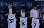 Watch: New Wolves Kessler, Moore and Minott press conference