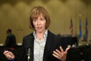 U.S. Sen. Tina Smith has been pushing for Democrats to take action on climate issues during her time in Washington.