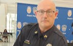 MSP Airport Police Sgt. Keith Boser displayed the Vitals App on his phone, as well as Bluetooth transmitters that inform police and emergency responde