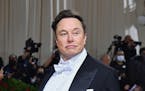 Elon Musk arrives for the 2022 Met Gala at the Metropolitan Museum of Art on May 2, 2022, in New York. When several SpaceX employees wrote a letter as