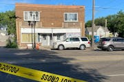 A man’s body was located outside this barber shop overnight in St. Paul.