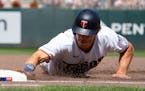 Twins right fielder Max Kepler made it back into first base against the Orioles on Saturday.