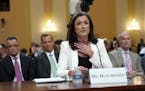 Cassidy Hutchinson, who worked for former President Trump’s chief of staff, testified on June 28 before the House committee investigating the Jan. 6