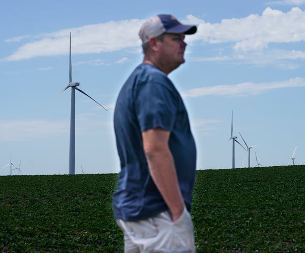 Mike Kluis, a farmer and the supervisor for Fenton Township in Murray County, said “As far as jobs and taxes, wind has been great.”