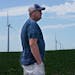 Mike Kluis, a farmer and the supervisor for Fenton Township in Murray County, said “As far as jobs and taxes, wind has been great.”