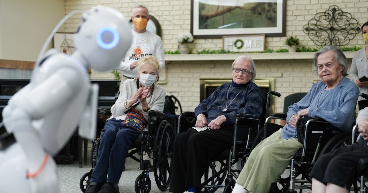 Robots debut as care assistants in Minnesota nursing home