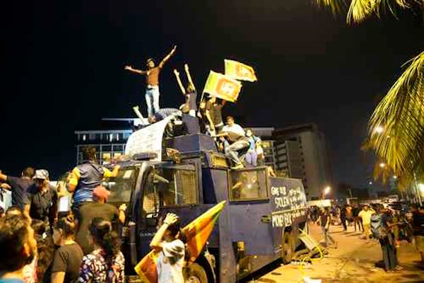 Sri Lanka protesters storm president's office