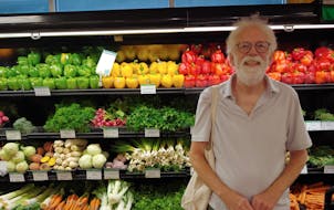 Look for Leo Sanders in the produce aisle of Seward Community Co-op many days a week. He appreciates buying produce from farmers who have a long and l
