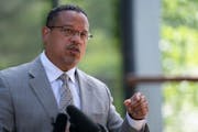 The ruling against against ThinkTechAct’s executive director was the first legal action Attorney General Keith Ellison, above, has taken against one