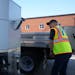 Foreman Mike Lundgren filled up his truck with gas Tuesday at the Hennepin County Public Works maintenance facility in Osseo.