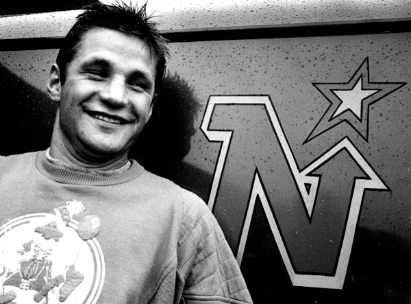 1986: Frantisek Musil was happy to be a North Star.