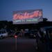 Cars were spread out at 50 percent capacity for a double feature at the Vali-Hi Drive-in theater in Lake Elmo in 2020.