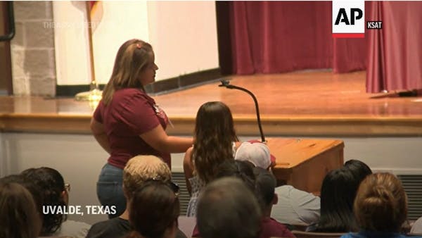 Angry parents question Uvalde, Texas school board