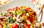 Grilled Corn Salad from Maria Provenzano’s “Everyday Celebrations From Scratch” is a summer keeper.