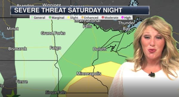 Evening forecast: Chance T-storms then partly cloudy