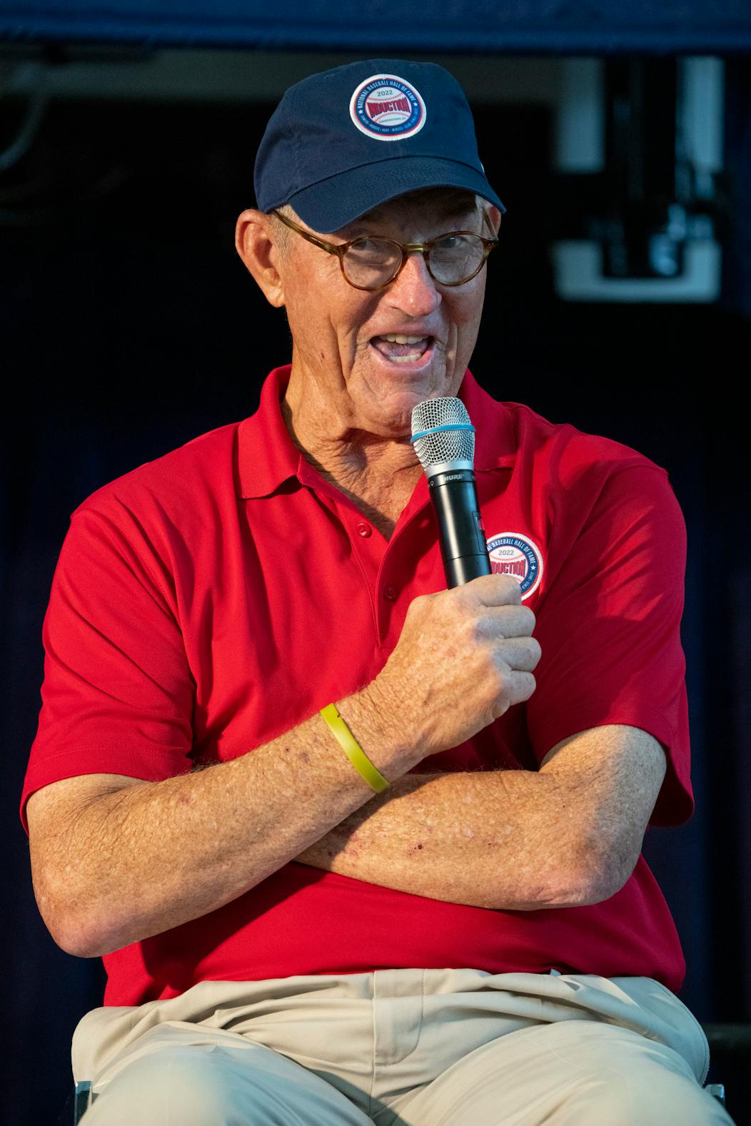 Jim Kaat attends Hall of Fame Parade of Legends