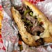 Chicago-style Italian beef sandwich at Frankie’s in New Hope. 