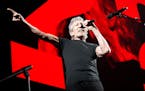 Roger Waters performing at the United Center in Chicago last week before his Minneapolis show.