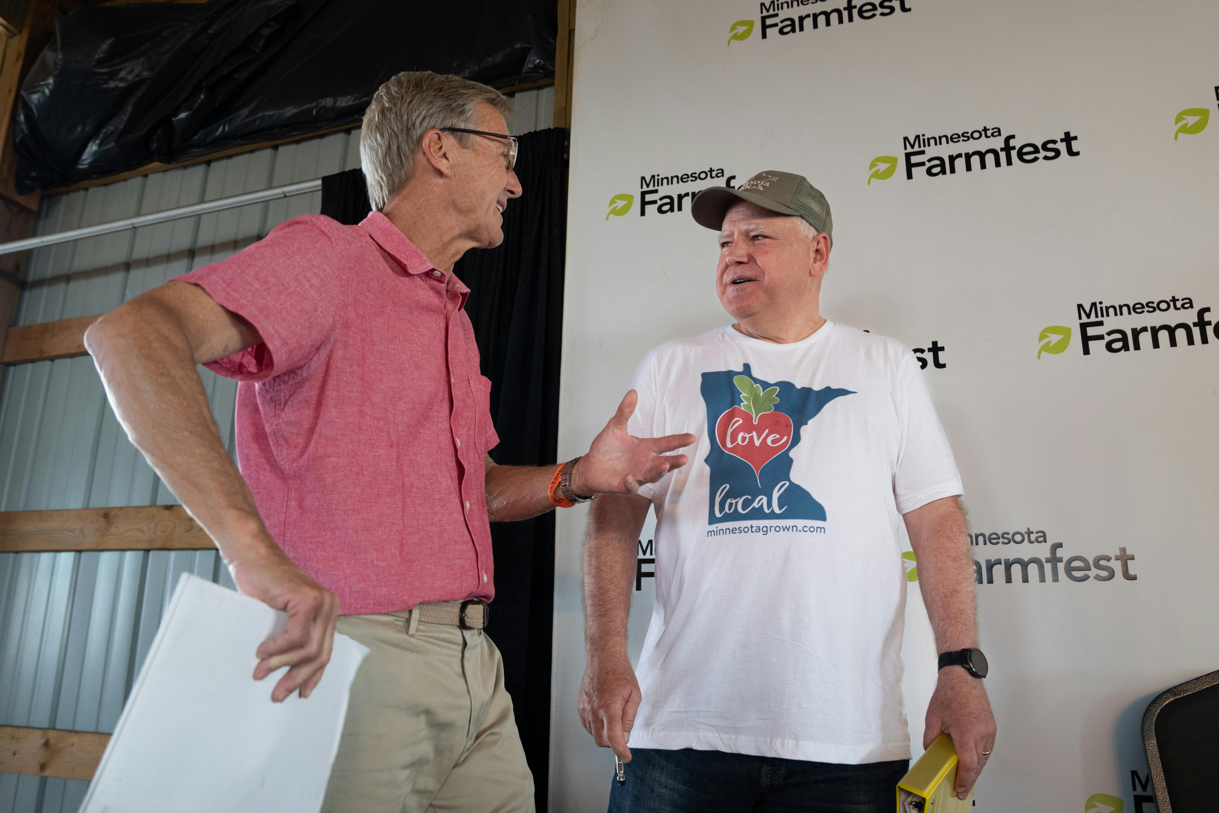Walz, Jensen debate agriculture and COVID in first Minnesota governor  debate | Star Tribune