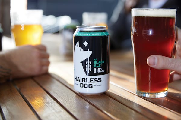 Headquartered in Minneapolis, Hairless Dog Brewing Co. has seen sales of its non-alcoholic craft beer take off since founders Paul Pirner and Jeff Hol