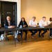 Hennepin County Attorney candidates took part in a community conversation on public safety this month at Studio C near George Floyd Square in Minneapo