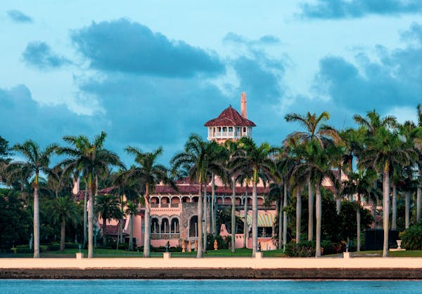 Former President Donald Trump’s Mar-a-Lago resort in Palm Beach, Fla., in June 2020. Trump said in a lengthy statement Monday that the estate had be