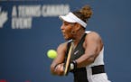 Serena Williams, shown during a match Monday in Toronto, has said she will retire from tennis after the U.S. Open.