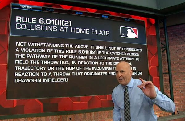 'I'm with Rocco Baldelli.' MLB Network's Ripken takes on call at home plate