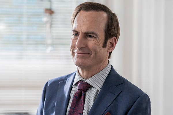 Bob Odenkirk is Saul Goodman in “Breaking Bad” and its spinoff, “Better Call Saul,” which wraps up Monday.